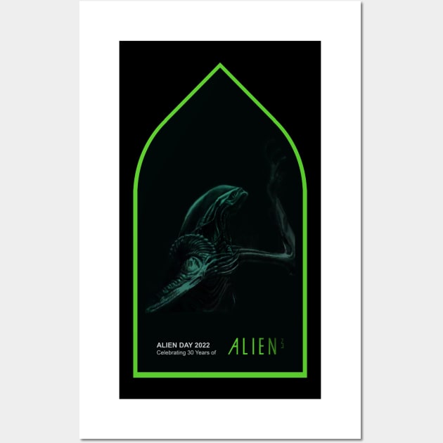 Alien Day 2022: Celebrating 30 Years of Alien 3 Wall Art by Perfect Organism Podcast & Shoulder of Orion Podcast